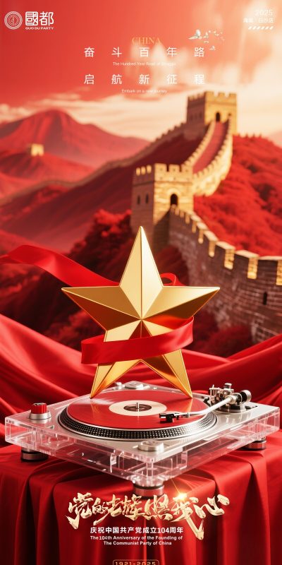 七一庆典广告PSD(8)
